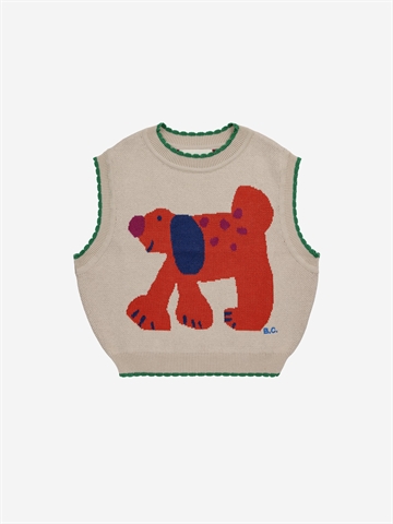 Bobo Choses Fairy Dog Jacquard Knitted Vest